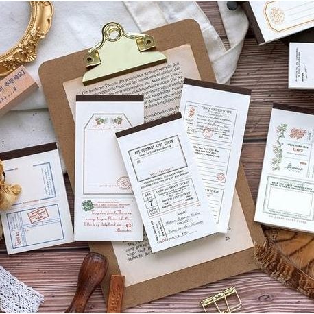 

ready Memories Writable Paper - Kertas Memo Burrwich Manor Series (50pcs) murah