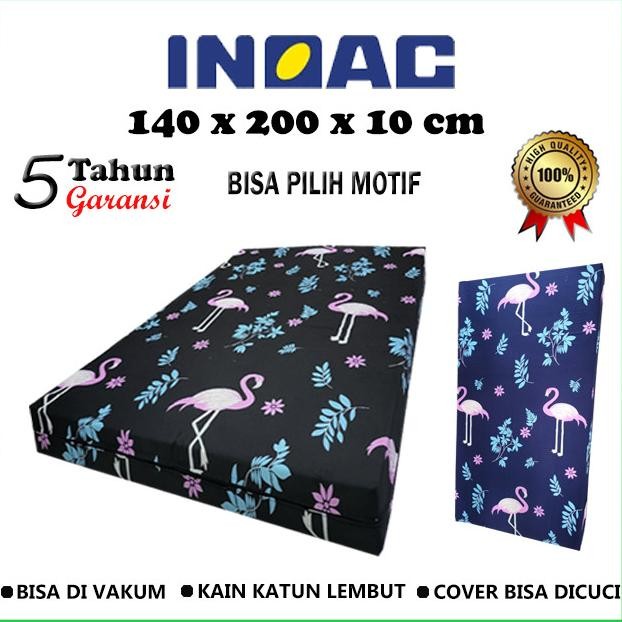 ready !!! Kasur Busa INOAC Uk 140 x 200 x 10 cm Bergaransi 5 Tahun
