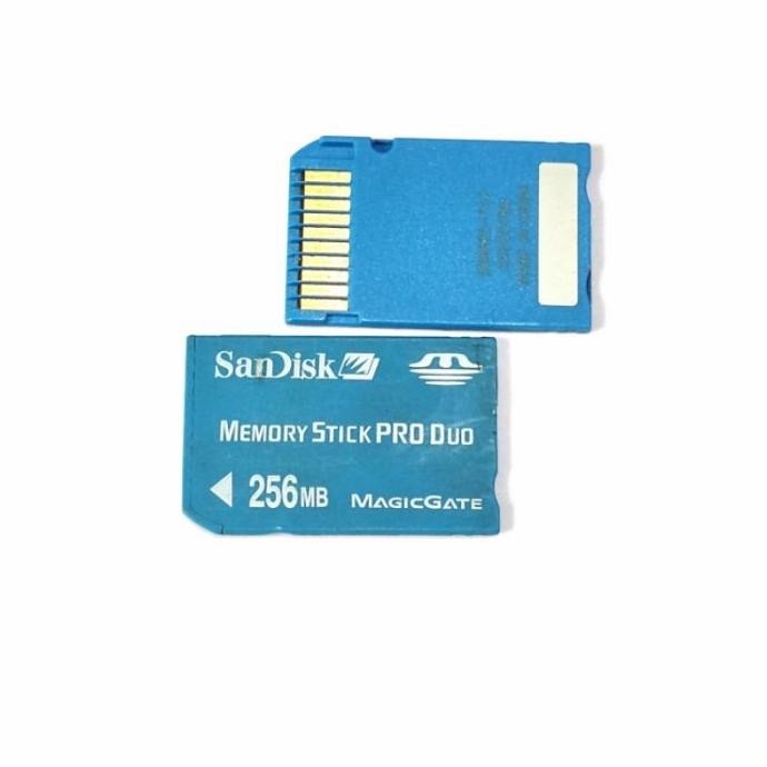 TERBARU - Sandisk Memory Stick Pro Duo 256MB 512MB