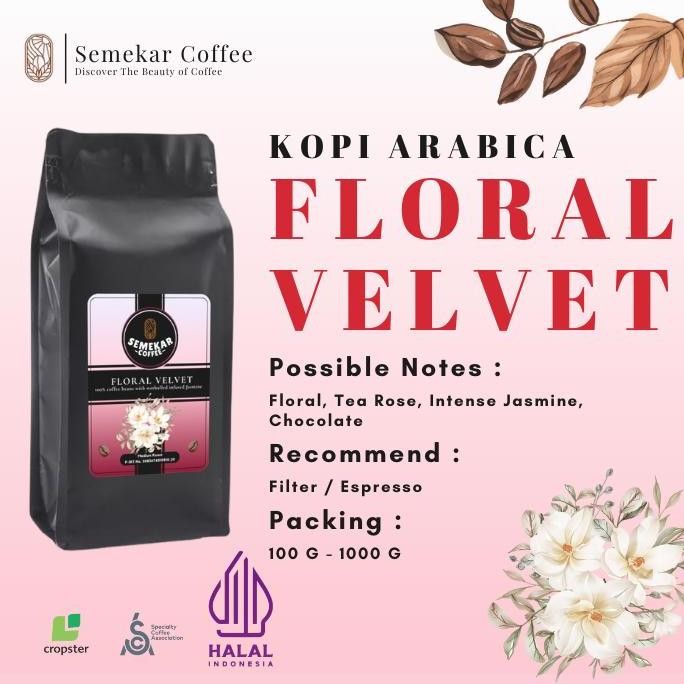 

Grosir Semekar Coffee - Floral Velvet Kopi Wet Hulled Infused Process Roasted Beans