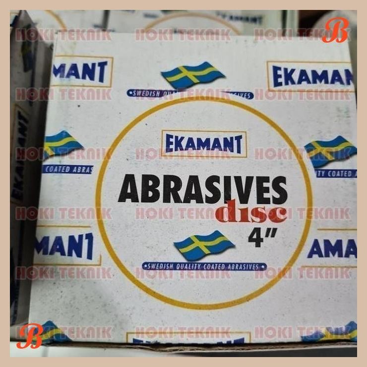 [HKT] AMPLAS BULAT GRIT 400 EKAMANT 4" INCH