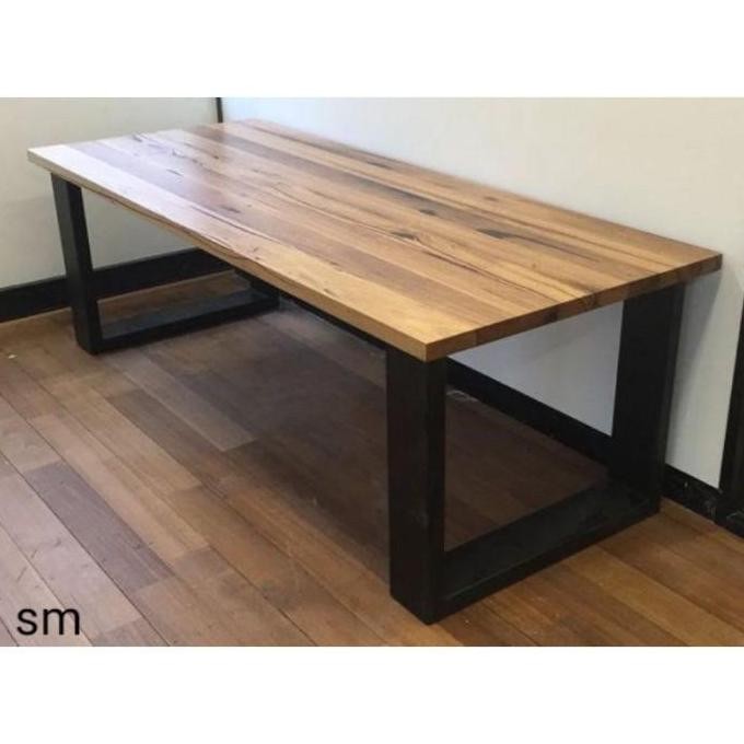 ready  DF8 / FULL KAYU MEJA TAMU /MEJA KOPI /COFFE TABLE MINIMALIS - P80xL40x40 Jati Furniture