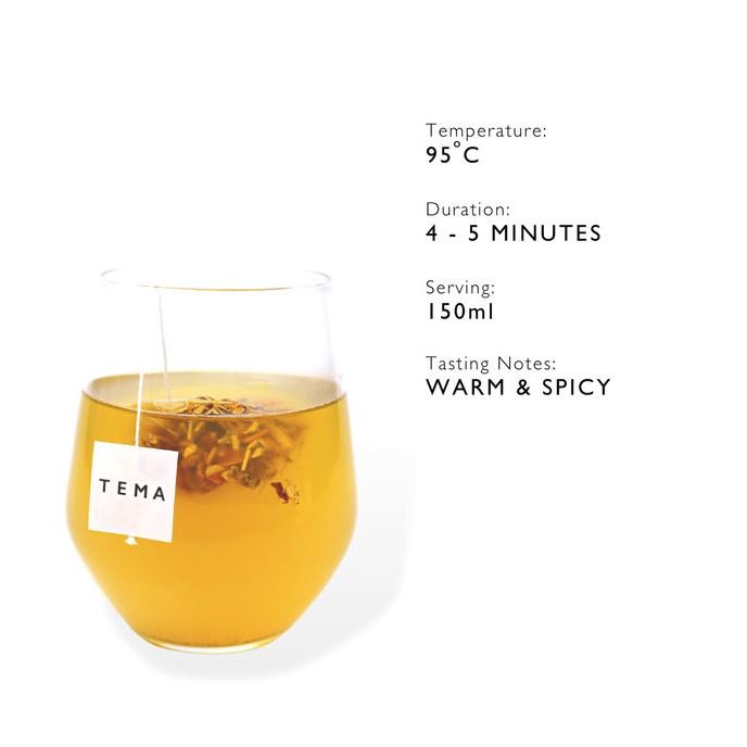 

Murah Tema Tea Bags - Wellness Tea - Immune / Ginger Turmeric Galangal