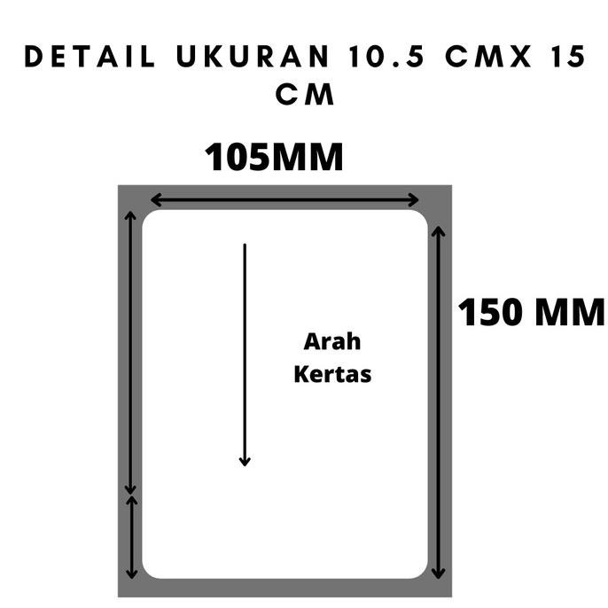 

ready STIKER LABEL HVS UK A6 ISI 500 - STICKER LABEL HVS OLSHOP murah