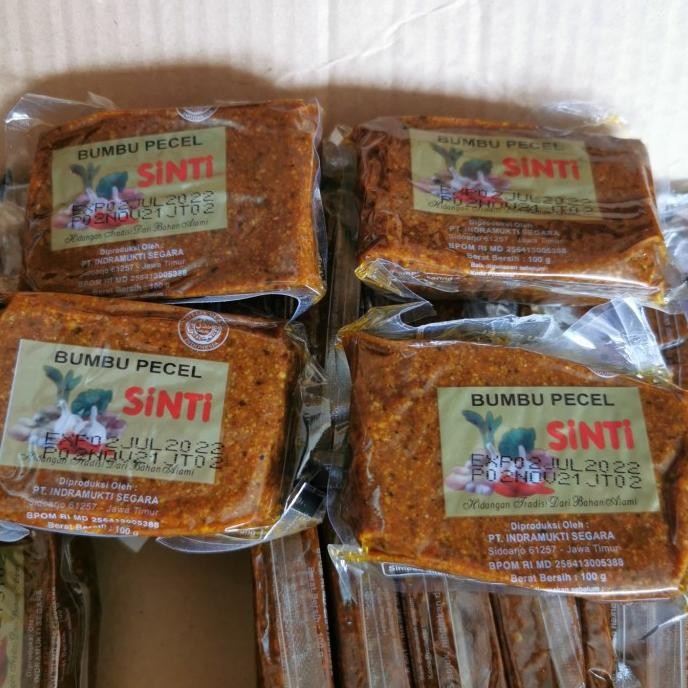 

Bumbu pecel cap Sinti 100gram