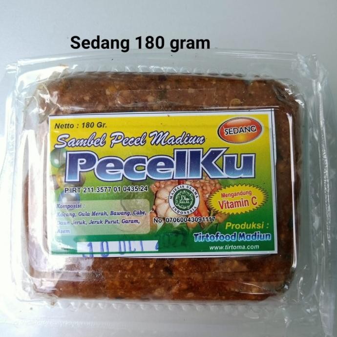 

sambel pecel madiun Pecelku 180 grm