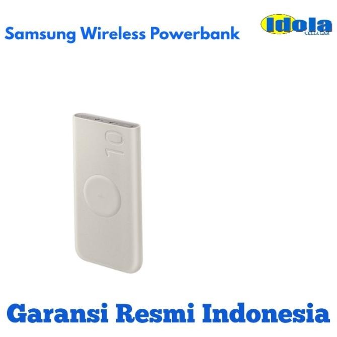wireless powerbank samsung 10.000 mah type C
