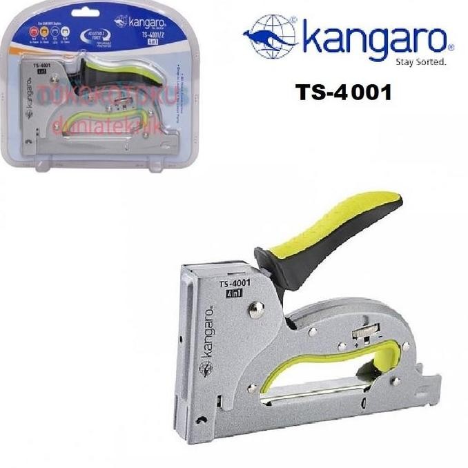 

ready Gun Tacker Alat Staples Tembak 4in1 / Stapler Kangaro TS-4001| TS4001 murah
