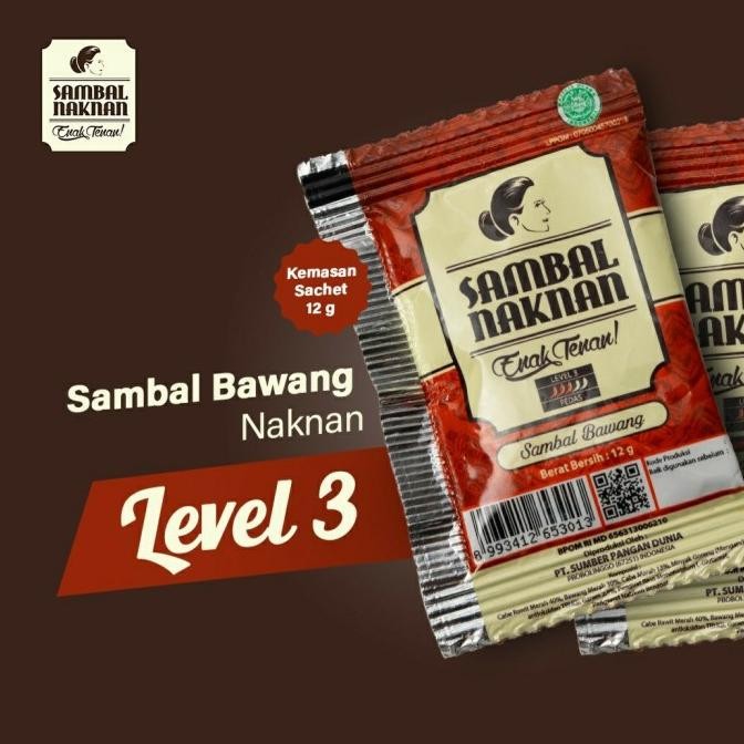 

Sambal Naknan Sachet Level 3 (isi 50 pcs)