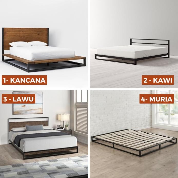 ready  Dipan Divan Besi // Rangka Tempat Tidur Industrial //