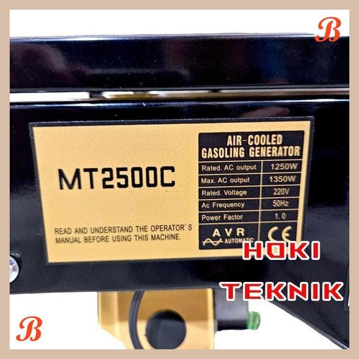 [HKT] MESIN GENSET AVR 1000 WATT MAESTRO MT 2500C