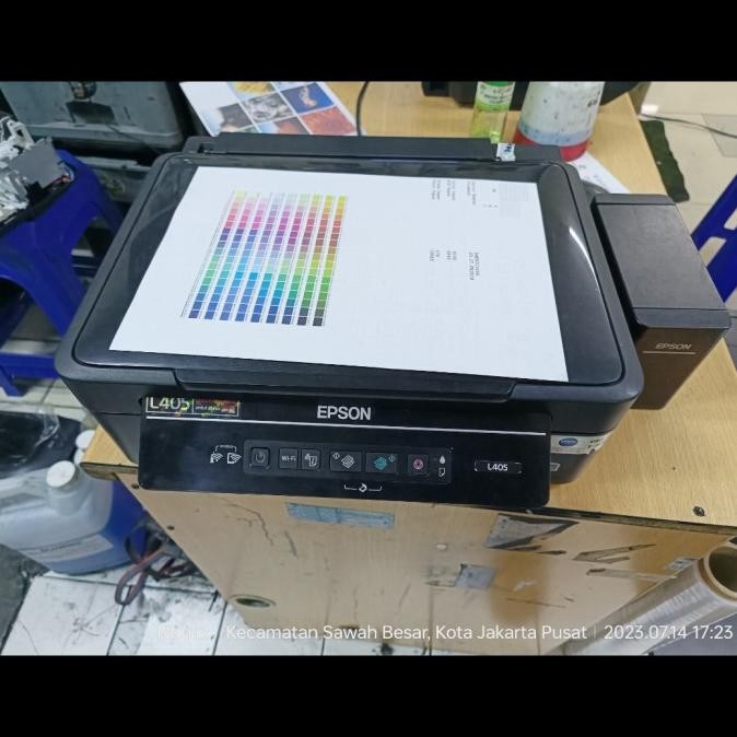 Printer Epson L405 WiFi all in one unit printer Epson l405 murah