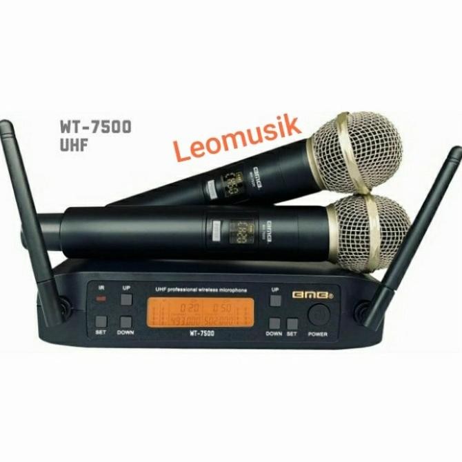 MIC WIRELESS BMB WT-7500/MICROPHONE WIRELESS BMB WT-7500 (ORIGINAL )