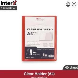 

tyS InterX Clear Holder A4 40 Lembar Inter X