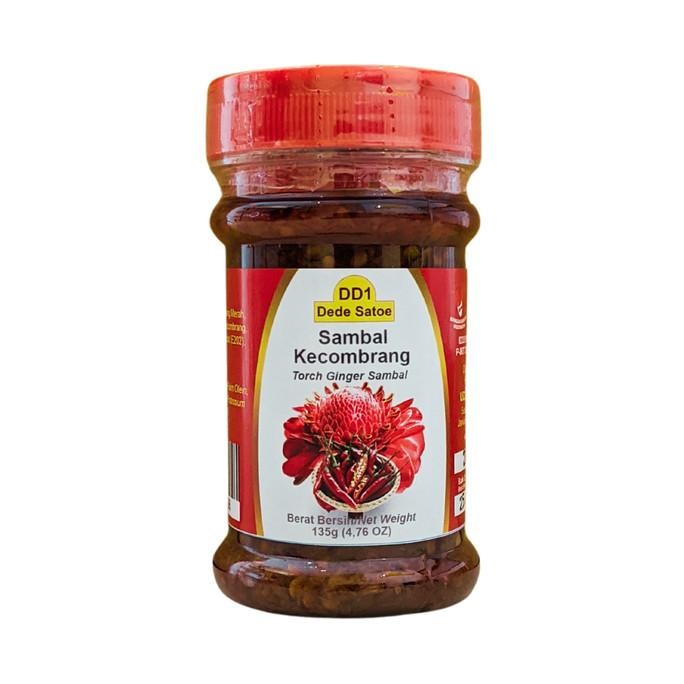 

Dede Satoe Sambal Kecombrang - Sambal Bunga Kecombrang Botol PET 135gr
