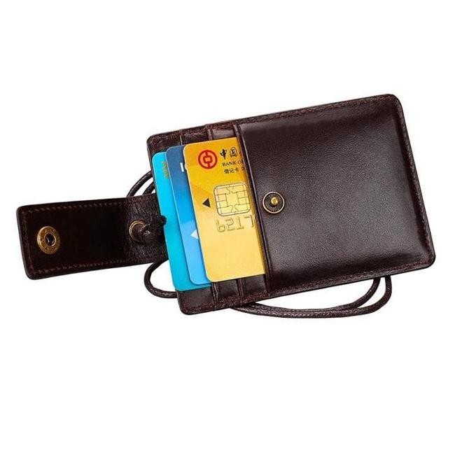

tyS RFID PROTECTED / ID Card Holder RFID Kulit Asli Pria - WL083