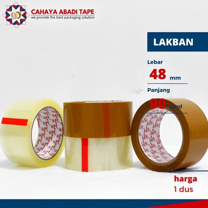 

ready LAKBAN BODHI UK 48 MM X 90 YARD PER DUS murah