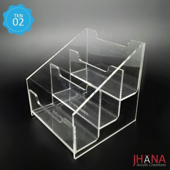 

tyS Tempat Kartu Nama Akrilik / Name Card Holder / Display Kartu Nama