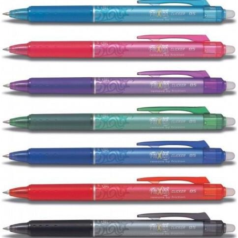 

tyS Pulpen Pilot Frixion Clicker 0.5mm (Pulpen Bisa Dihapus)