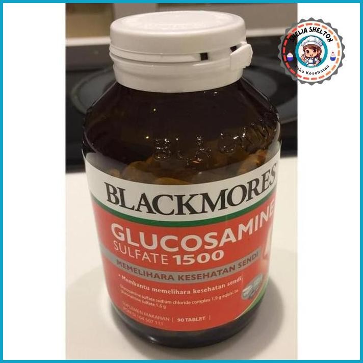 PASTI MURAH BLACKMORES GLUCOSAMINE GLUKOSAMIN SULFATE 1500 BLACKMORE GLUCOSAMIN 90