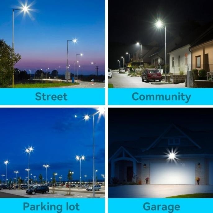 Promo Molong 8000W Proyek Teknik Lampu Jalan Tenaga Surya Aluminum Shell Ip68 Waterproof Lampu Tenag