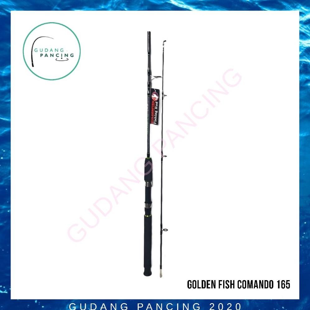 Rod / Joran Pancing Golden Fish Comando 165 | Fiber Solid