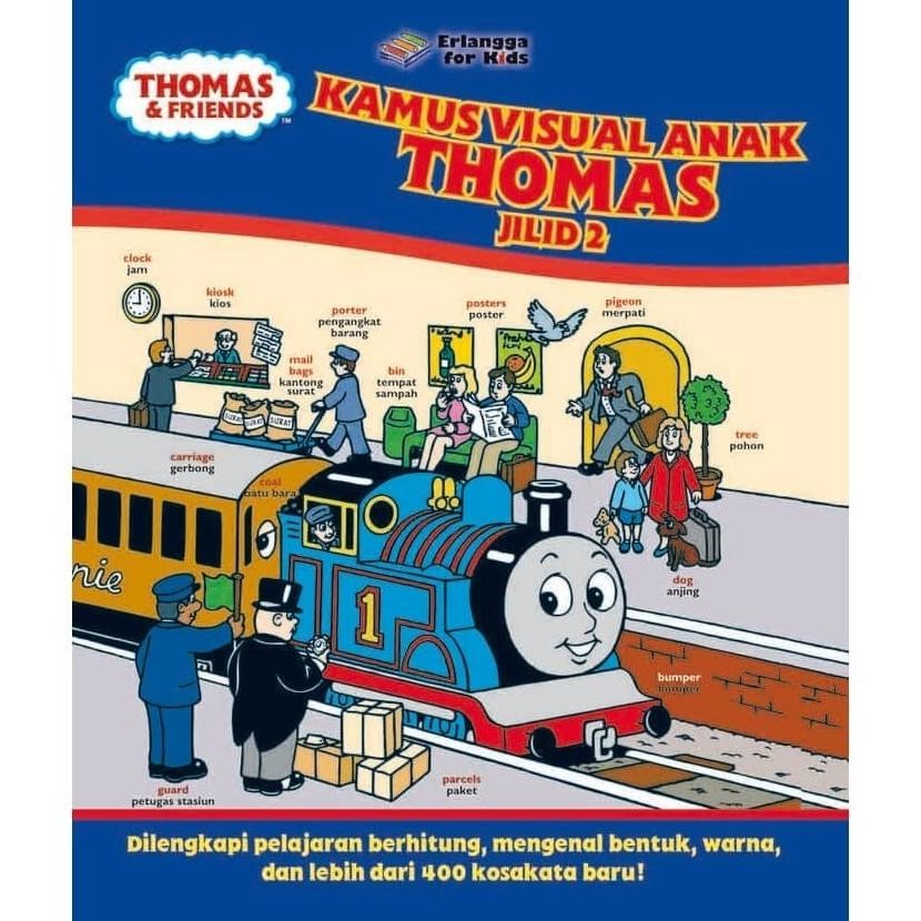 

baru !!! Erlangga For Kids - KAMUS VISUAL ANAK THOMAS JILID 2