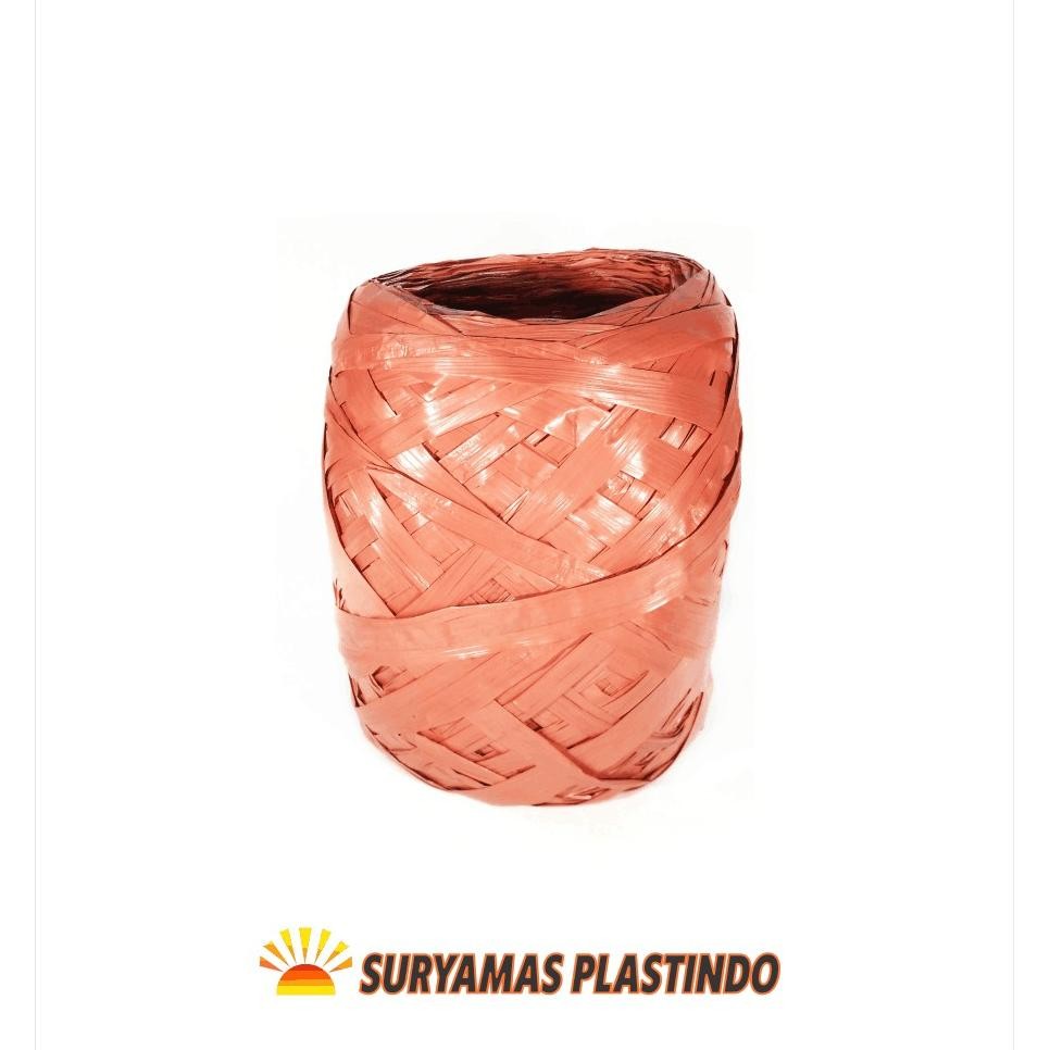 

Tali Rafia Gulungan Besar 1Kg Full Tali Plastik Warna Stock