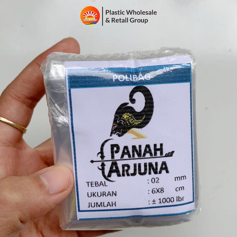 Polybag Semai 6X7 Plastik Semai/Polybag Benih 1Ikat= 1000Pcs Polybag Cabai Diskon