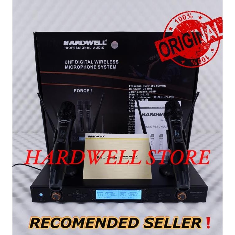 Mic Wireless Hardwell FORCE 1 / FORCE1 Original Mic Charger