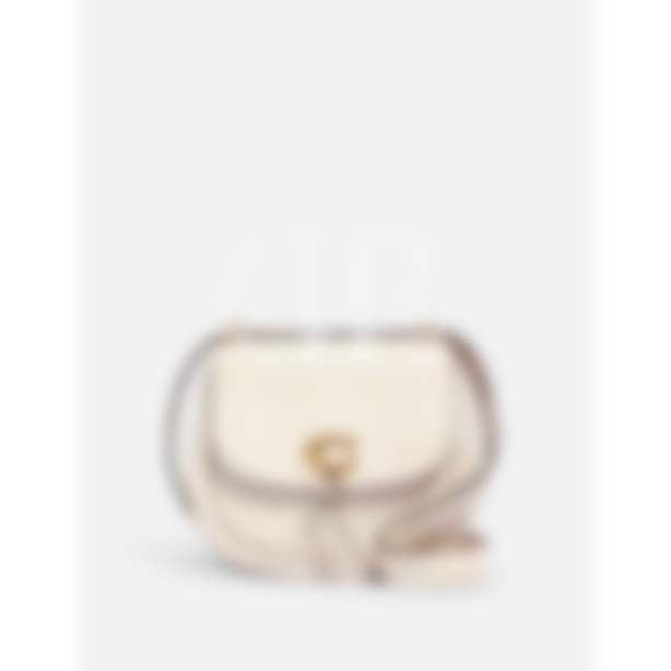 Colorblock Remi Saddle Bag In Rose Multi (C1328)