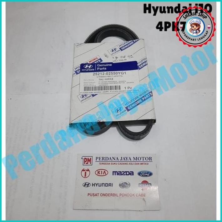 GASS. FAN BELT TALI ALTERNATOR DINAMO AMPER HYUNDAI I10 & GRAND I10