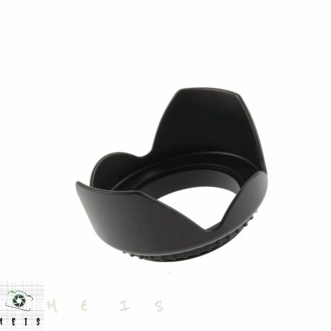 Murah Lens Hood Lenshood 49mm for Canon Sony Non COD