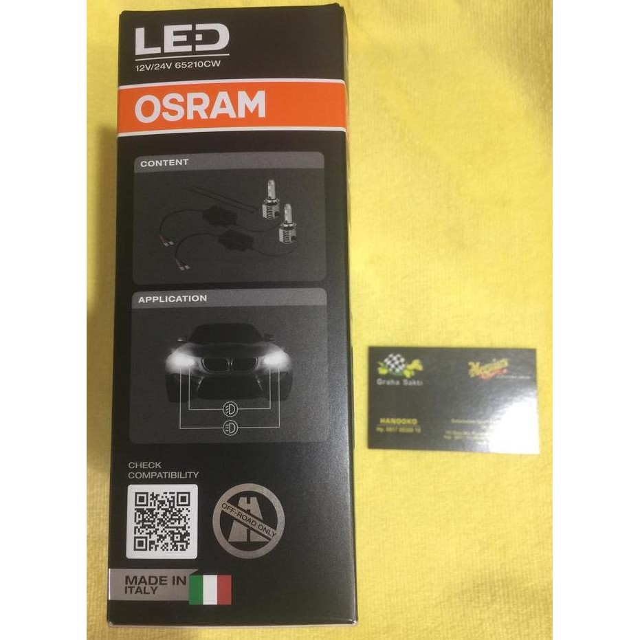 New Osram LED H7 Head Lamp Canbus