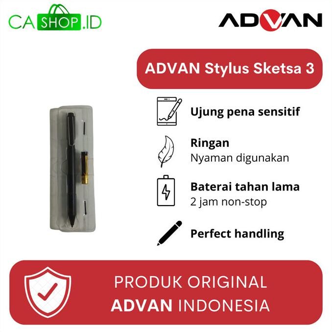 Stylus Pen Advan Sketsa 3 - New Original New Stok