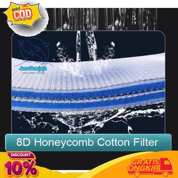 SALE 8D HONEYCOMB FILTER BUSA SPONGE KAPAS PENYARING AIR AQUARIUM HONEY COMB MAGIC AKUARIUM KOLAM IK