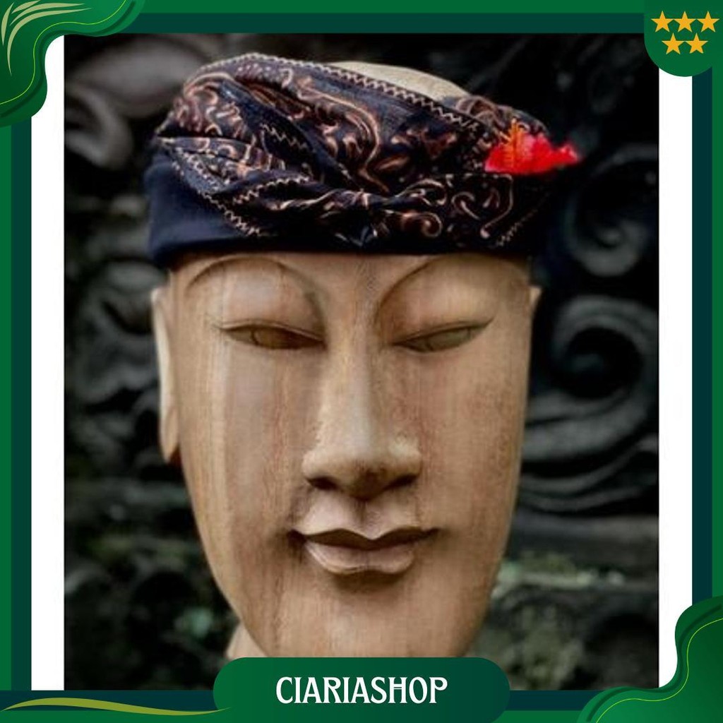 Kamen Bali Pria Setengah Jadi || Hitam & Putih Polos || Kamen Bali Setengah Jadi Promo 5.5