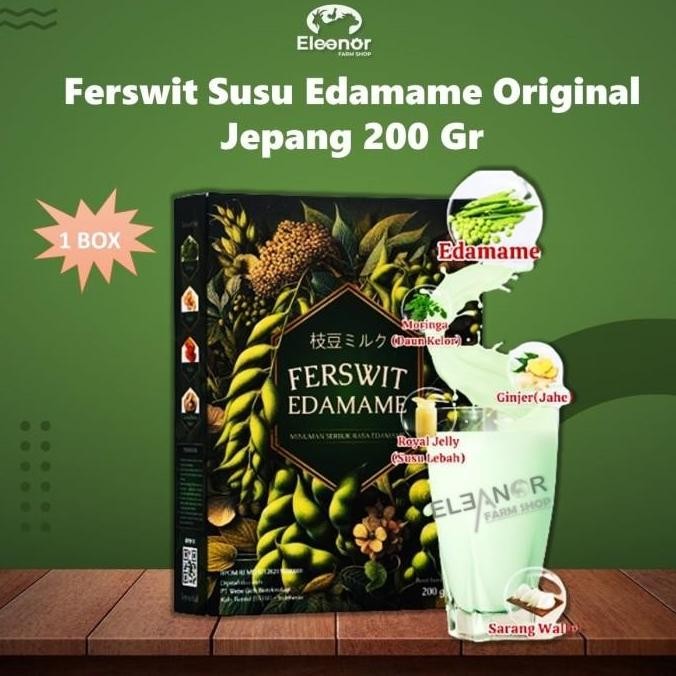

TERNAK Ferswit Susu Edamame Susu Serbuk Rasa Edamame Jepang Original 200 Gr MURAH