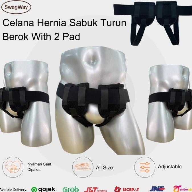 SABUK CELANA DALAM TERAPI HERNIA OBAT TURUN BEROK CD SUPPORTER PANTS