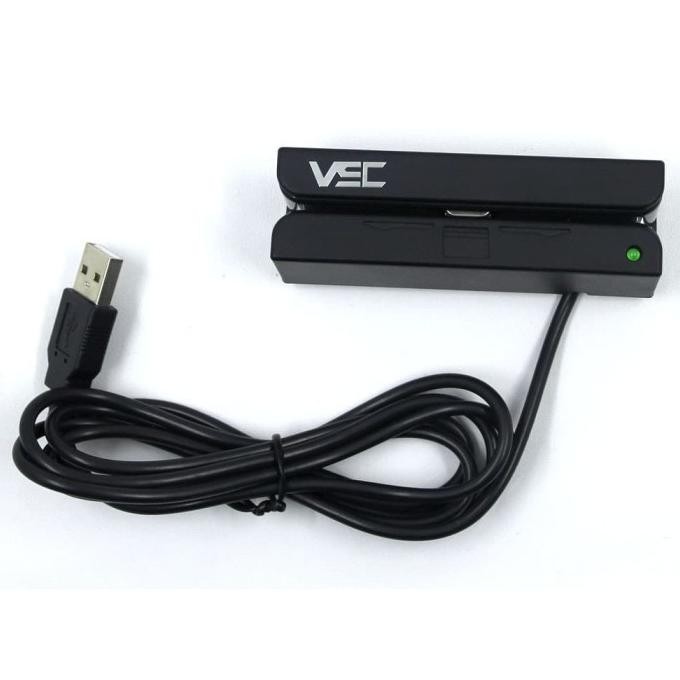 Magnetic Card Reader / Mcr Vsc Msr-90 Usb Read Only New Stok