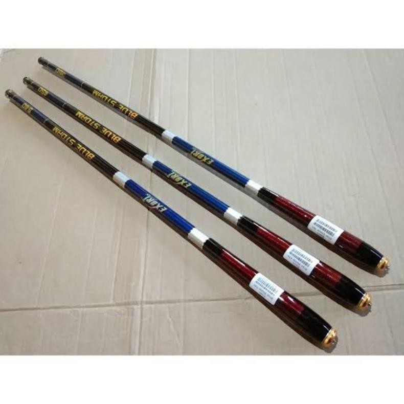 Joran Tegek Carbon Exori Blue Storm & Haizhen Grey Metallic/Red Empire 360 450 540 630