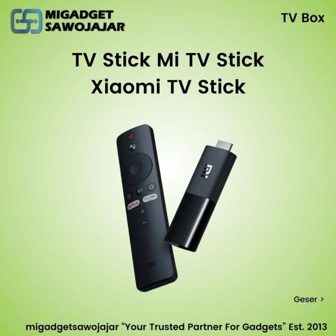Tv Stick Mi Tv Stick Tv Stick New Stok