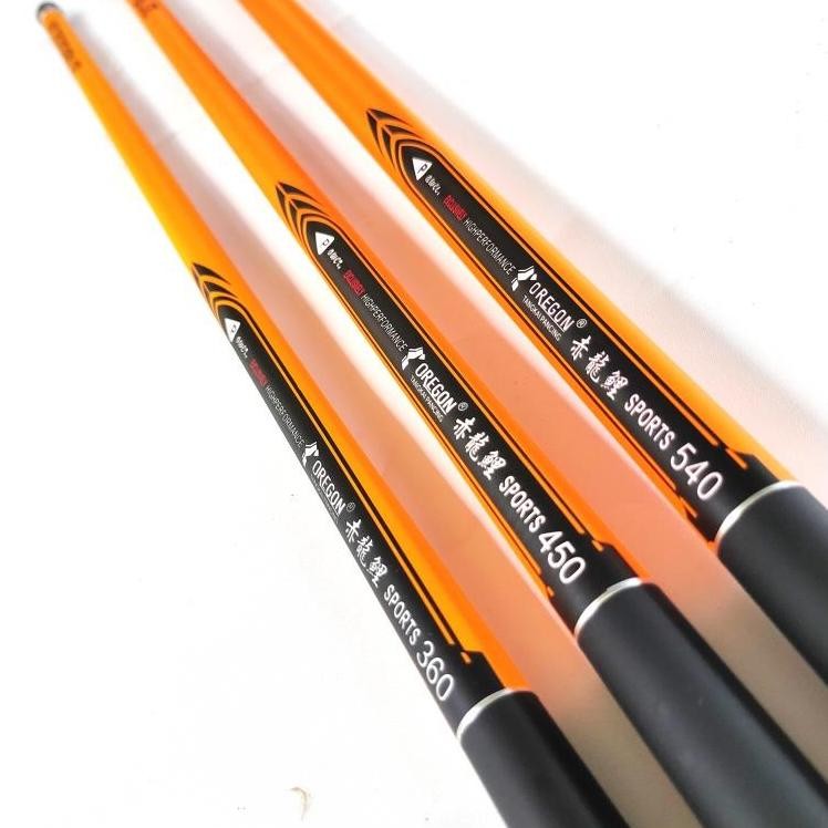 Joran Tegek Oregon Sport 360 450 540 630 720 Cm Carbon Ruas Panjang