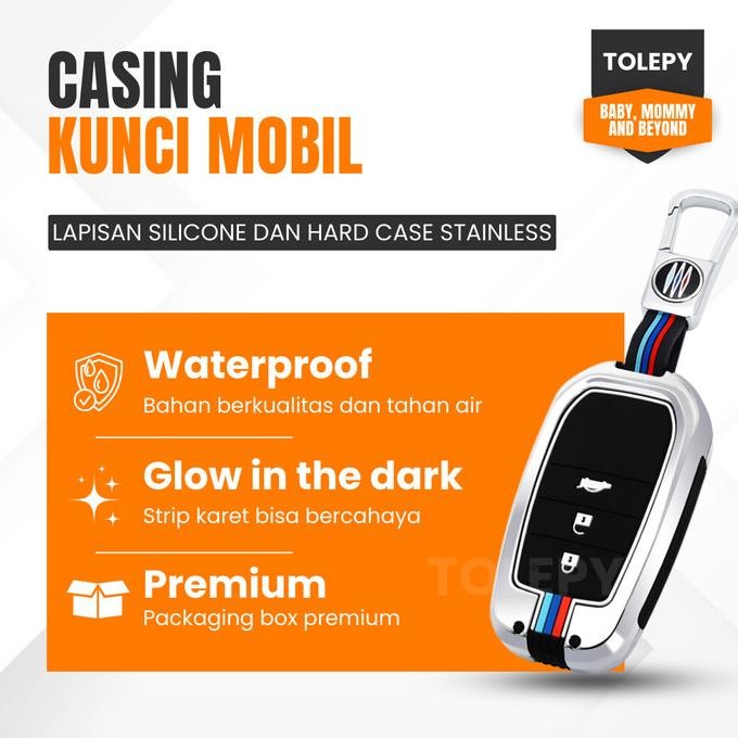 Cover Kunci Toyota Fortuner / Innova / Zenix / Venturer  Car Key Cover