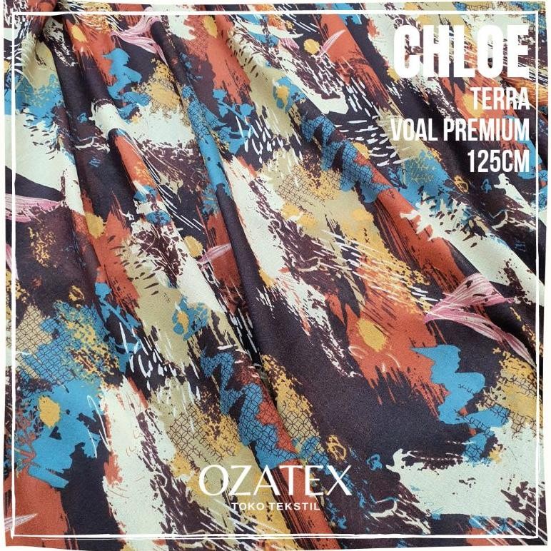 Tg-342 Kain Voal Premium Motif Chloe