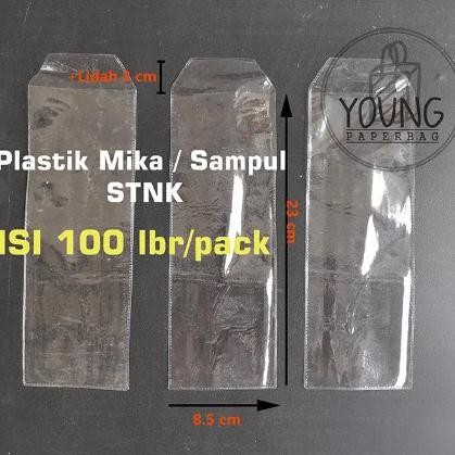 

Dh-68 Plastik Stnk Pvc / Sampul Pvc Cover Stnk Uk. 8,5 X 23 Isi 100 Pcs