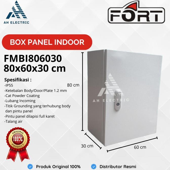 FORT Box Panel Indoor 80x60x30 / Box Panel 80x60x30 - FMBI806030