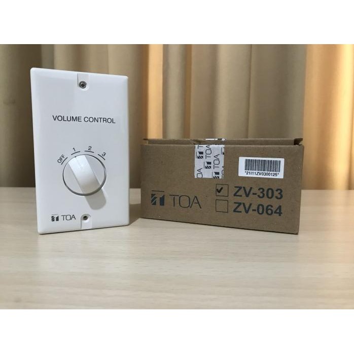 Terlaris Volume Control Attenuator Toa Zv-303