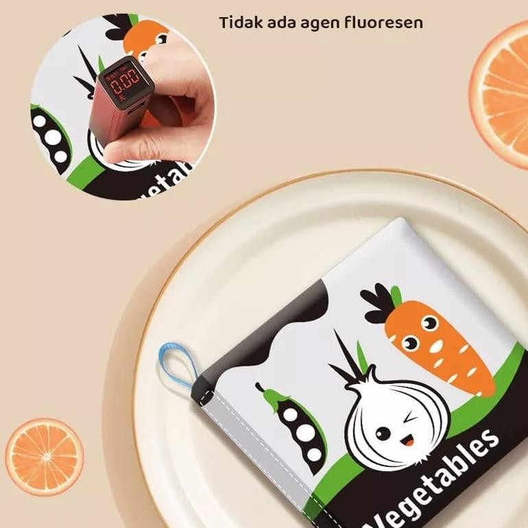 dgf-4 ed-76 HZ Buku Bantal Bayi Cloth Book Mainan Edukasi Buku Anak Bantal Buku Kain Bayi Buku Cerit