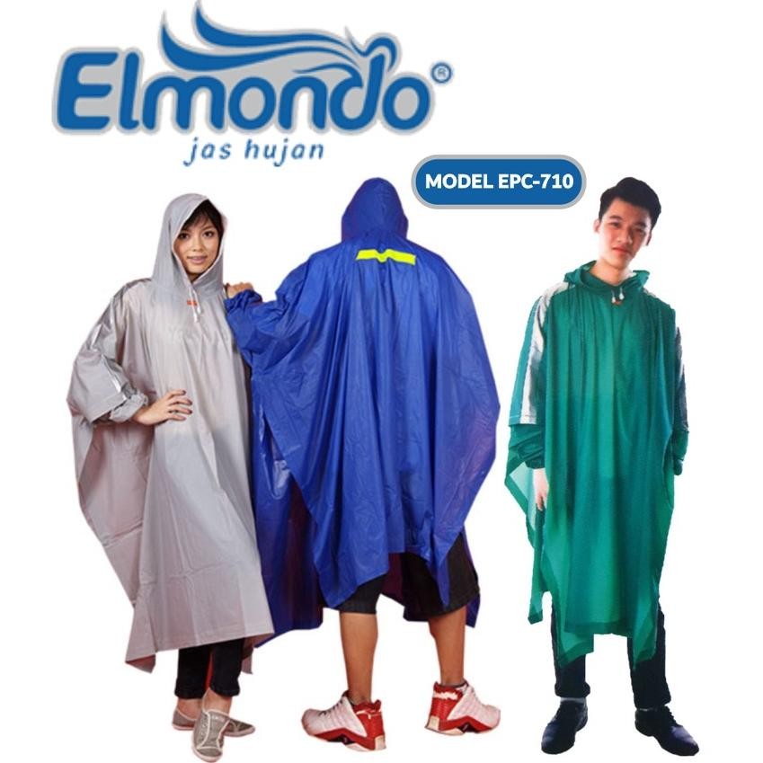 dvc-78 Um57 PROMO Jas Hujan Ponco Lengan Personal - Elmondo 710 JS TERLARIS Terlaris Viral